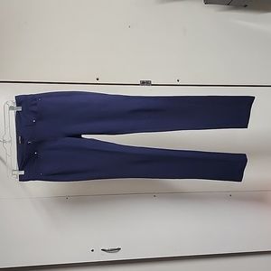 WHBM navy Ponte dress pant